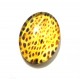 DISPONIBIL 1 BUCATA - CSP25*18mm-A-39 - Cabochon sticla animal print 25*18mm