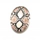 DISPONIBIL 1 BUCATA - CSP25*18mm-A-229 - Cabochon sticla print arabesque 25*18mm