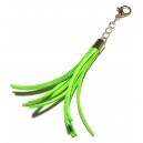 Accesoriu ciucure verde neon pentru geanta