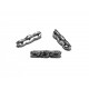 DISPONIBIL 1 SET 3 BUCATI - MX192 - Conector argintiu antic 15*4mm