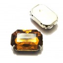 DM03-23 - Distantier montee dreptunghi cognac 25*18mm