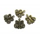 CO170A - Charm fluture bronz antic 15*14mm