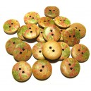 NL1804A - (10 buc.) Nasturi lemn pictati 18mm