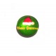 DISPONIBIL 4 BUCATI - CSP14mm-A-495 - Cabochon sticla print Craciun 14mm