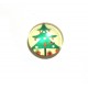 CSP14mm-A-500 - Cabochon sticla print Craciun 14mm