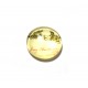 DISPONIBIL 3 BUCATI - CSP14mm-A-507 - Cabochon sticla print Craciun 14mm