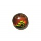 DISPONIBIL 6 BUCATI - CSP14mm-A-514 - Cabochon sticla print Craciun 14mm