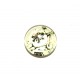 DISPONIBIL 3 BUCATI - CSP14mm-A-522 - Cabochon sticla print Craciun 14mm