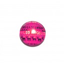 DISPONIBIL 4 BUCATI - CSP12mm-A-536 - Cabochon sticla print Craciun 12mm