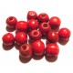 Margele lemn rosu antic 12*10.5mm