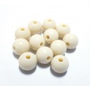 E-ACR36 - (100 buc.) Margele acril ivory 03 sfere 12mm