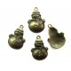 CP190 - (20 buc.) Charm om de zapada bronz antic 25*17mm