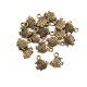 CP135 - (50 buc.) Charm pestisor bronz antic 11*10mm