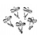 E-CP198 - (50 buc.) Charm fundita argintiu antic 23*18mm