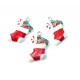 E-CP278 - (10 buc.) Charm emailat cizmulita rosie 27*16mm