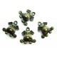 CP376 - (20 buc.) Charm catelus bronz antic 16*15mm