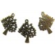 CP413 - (20 buc.) Pandantiv copac bronz antic 34*24mm