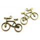 CP419 - (20 buc.) Pandantiv bicicleta bronz antic 31*23mm