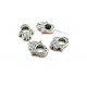 DI33 - (20 buc.) Rama cadru margele hamsa argintiu antic 15.5*13mm