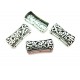Distantier multisir 3 gauri argintiu antic 26*12mm