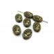 E-DI63 - (20 buc.) Distantier camee bronz antic 14*10mm