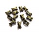 DI167 - (20 buc.) Distantier bronz antic 10*7mm