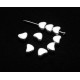 DI256 - (30 buc.) Distantier inimioara argintiu antic 6*5mm