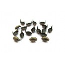(10 buc.) Capse tinte bronz antic 8*5mm - CB03
