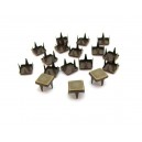 (10 buc.) Capse tinte bronz antic 6*6mm - CB05