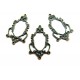 E-CH44 - (20 buc.) Chandelier bronz antic 27*16.5mm