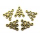 E-CH58 - (30 buc.) Chandelier bronz antic 21*18mm