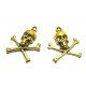 DISPONIBIL 1 SET - MX440 - Set charmuri auriu antic