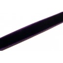 (1 metru) Panglica catifea mov inchis 10mm