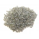 MN2mm-49 - (25 grame) Margele nisip Ceylon gri 02 irizat 2mm