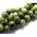 Jad taiwan verde olive inchis sfere 10mm