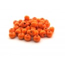 (10 buc.) Margele lemn portocalii 7*6mm