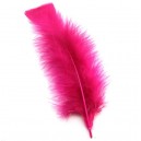 Pene curcan fucsia intens 14-19cm