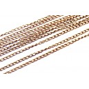 LC01 - (1 metru) Lant cupru 3*1.6*0.5mm - zale rasucite