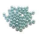 PA5mm-09 - (50 buc.) Perle acril bleu verzui 01 sfere 5mm