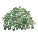 PA5mm-24 - (50 buc.) Perle acril nuante verde degrade sfere 5mm