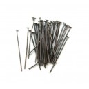 (100 buc.) Ace cu cap negru gun metal 3c