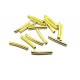 DI210 - (4 buc.) Distantier tub arcuit auriu 20mm