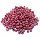 MN4mm-84 - (45 grame) Margele nisip rosu stacojiu 4mm