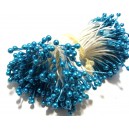 (10 buc.) Stamine albastre perlate 3-4mm