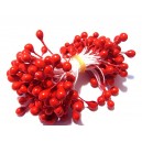 (10 buc.) Stamine rosii perlate 4-5mm