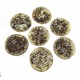 CRS02B - Cabochon rasina maro cu sidef 25mm