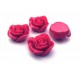 CRT22*12-08 - Cabochon rasina trandafir visiniu magenta 22*12mm