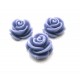 CRT24-04 - Cabochon rasina trandafir gri albastrui 24*13mm