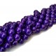 E-MS88 - (100 buc.) Margele sticla mov inchis sfere 10mm