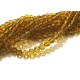 DISPONIBIL 3 SETURI - MFS671 - (100 buc.) Cristale miere sfere fatetate 4mm